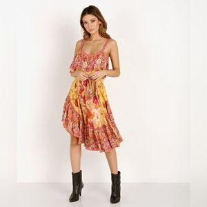 Spell & The Gypsy Siren Song Strappy Dress Marigold